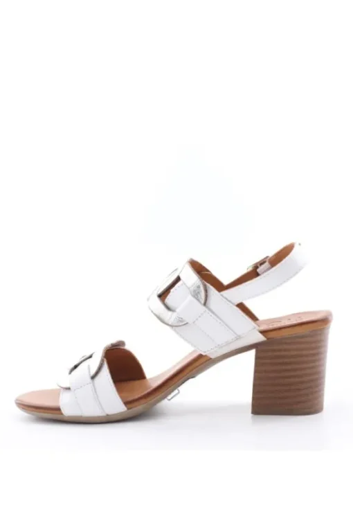 Donnaflo Sandalo tacco 0165 Whtsilver