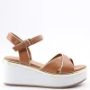 Donnaflo Sandalo zeppa 0249 Coconut