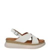 Donnaflo Sandalo zeppa 2626 Off white