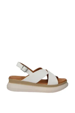 Donnaflo Sandalo zeppa 2626 Off white