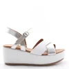 Donnaflo Sandalo zeppa 0243 Silver