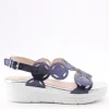 Dream fly flot Sandalo zeppa D4018 Saphire