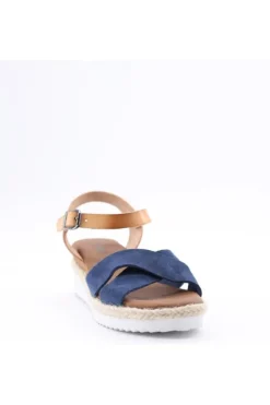 Dream fly flot Sandalo zeppa D4007 Blu