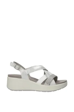 Enval Sandalo zeppa 57959 Bianco