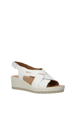 Enval Sandalo zeppa 57811 Bianco