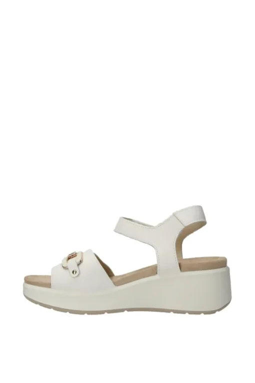 Enval Sandalo zeppa 77921 Bianco