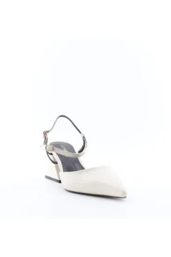 Enzamarchese Sandalo tacco 46135 Off white
