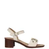 Florali Sandalo tacco Mn13 Latte