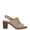 Florali Sandalo tacco Mt53 Nude