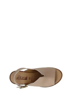 Florali Sandalo tacco Mt53 Nude