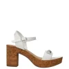 Florali Sandalo tacco T3461 Bianco
