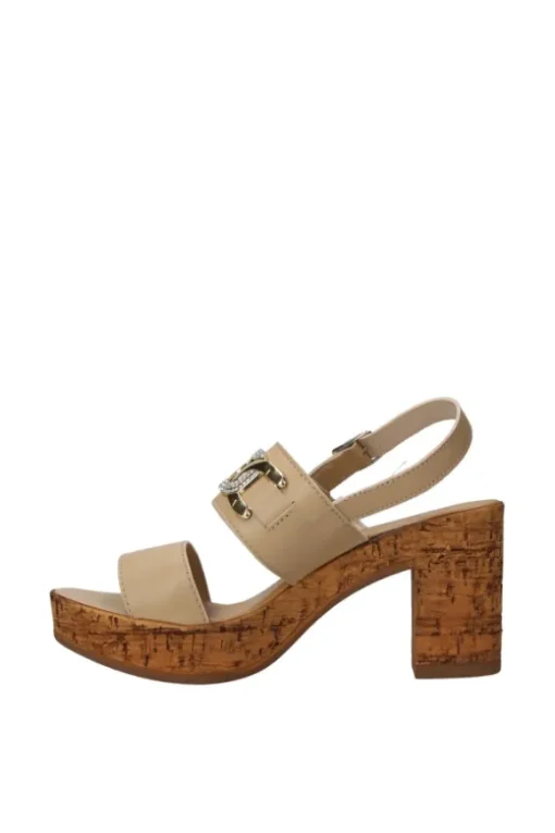 Florali Sandalo tacco T3475 Beige