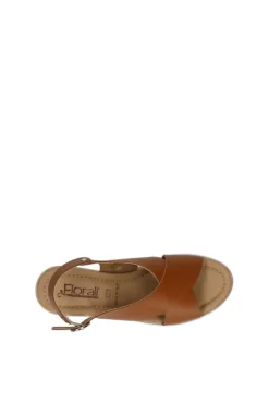 Florali Sandalo zeppa 05502 Cuoio