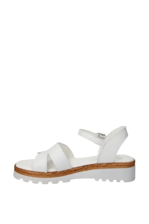 Florali Sandalo zeppa C3284 Bianco