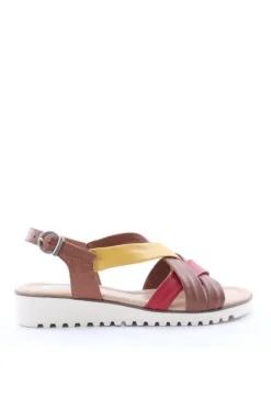 Florali Sandalo zeppa C001 Tan
