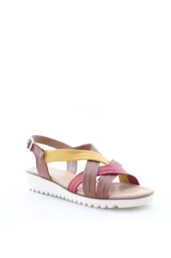 Florali Sandalo zeppa C001 Tan