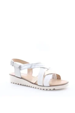 Florali Sandalo zeppa C001 White