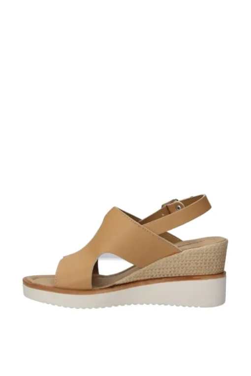 Florali Sandalo zeppa Ch05 Camel