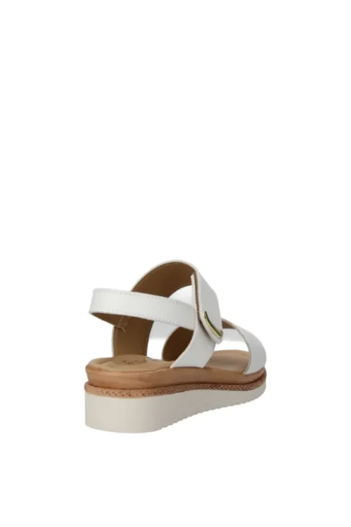 Florali Sandalo zeppa Cp07 Bianco