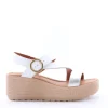Florali Sandalo zeppa It13 Arge/bianc
