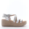 Florali Sandalo zeppa Ktn45 Argento