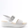 Florali Sandalo zeppa Mia43 Perla