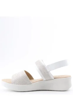 Florali Sandalo zeppa Mia43 Perla