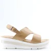 Florali Sandalo zeppa O3214 Naturale