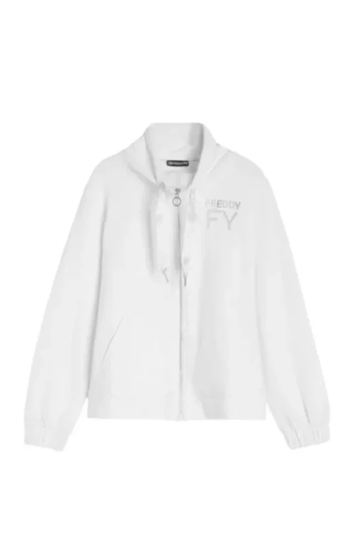 Freddy Felpa 4wcxs3 Bianco