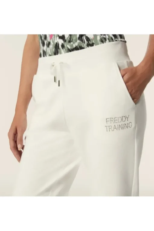 Freddy Pantaloni F4wtrp4 Bianco