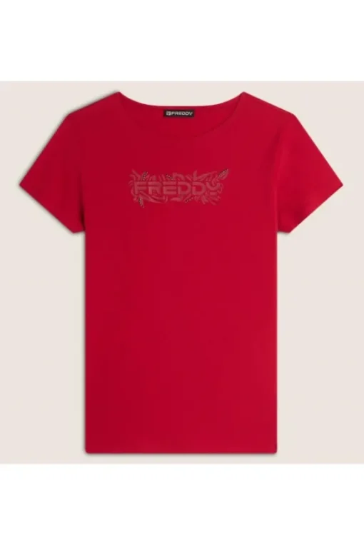 Freddy T-shirt manica corta F4wcrt3 Jester red