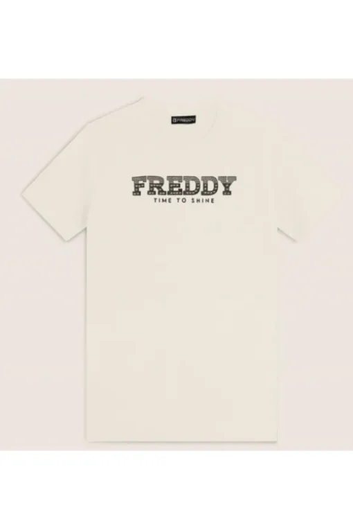 Freddy T-shirt manica corta 25wcrt2 Sugar swiz