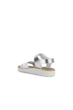 Geox Sandali J15eab Silver