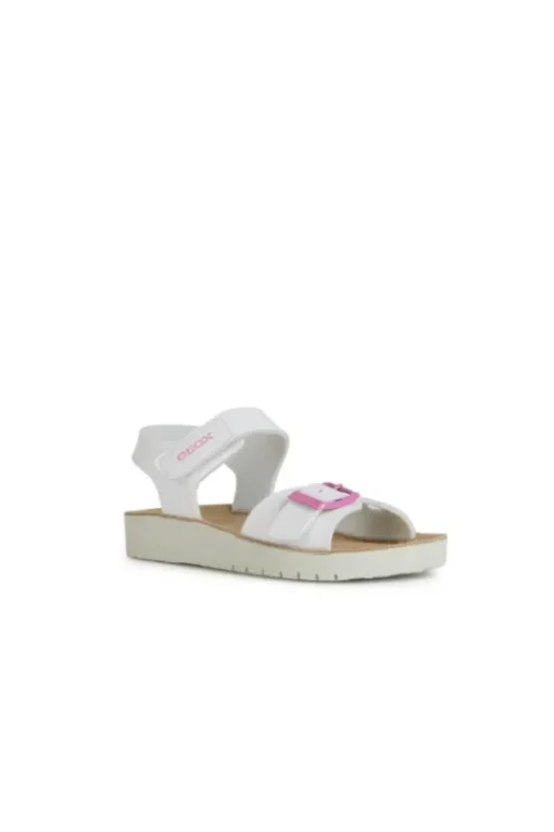 Geox Sandali J15eab White