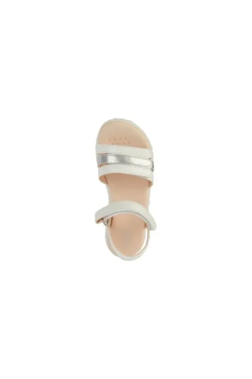 Geox Sandali J458zd Whtsilver