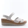 Greenhill Sandalo zeppa 50120 Ghiaccio