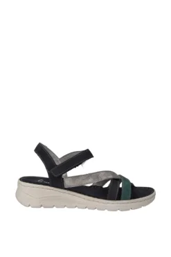 Greenhill Sandalo zeppa 48310 Blu