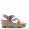 Greenhill Sandalo zeppa 35700 Taupe