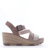 Greenhill Sandalo zeppa 35700 Fango