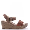 Greenhill Sandalo zeppa 36635 Mattone
