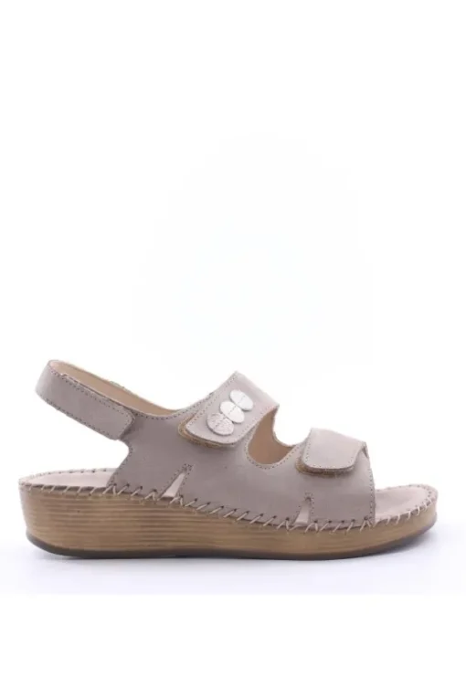 Greenhill Sandalo zeppa 45412 Cemento
