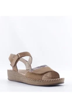 Greenhill Sandalo zeppa 46770 Taupe