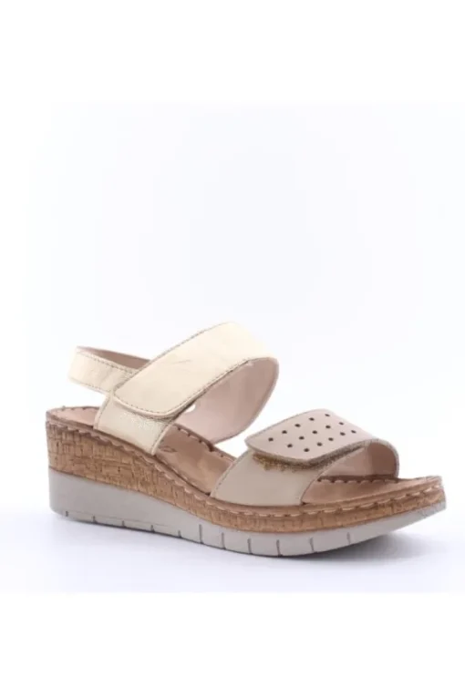 Greenhill Sandalo zeppa 50090 Oro