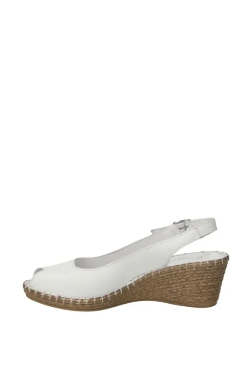 Greenhill Sandalo zeppa 15531 Bianco