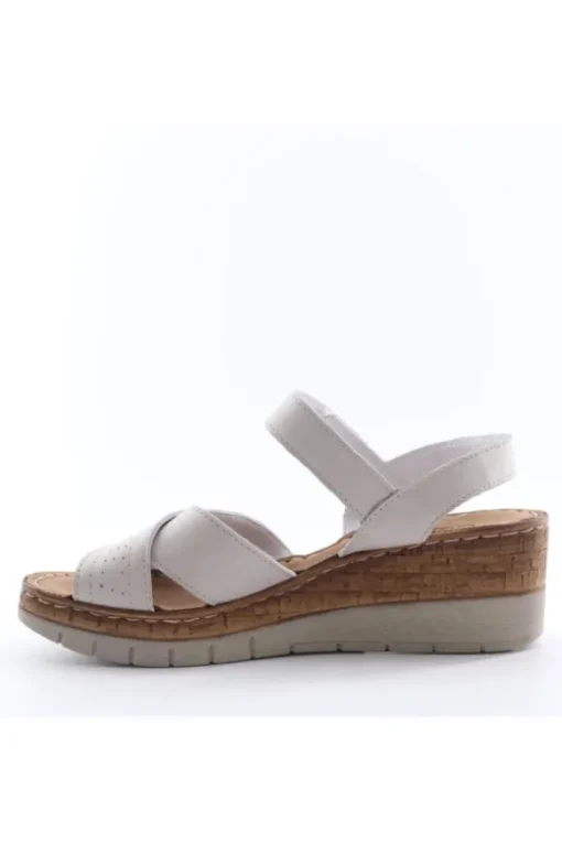 Greenhill Sandalo zeppa 50120 Ghiaccio