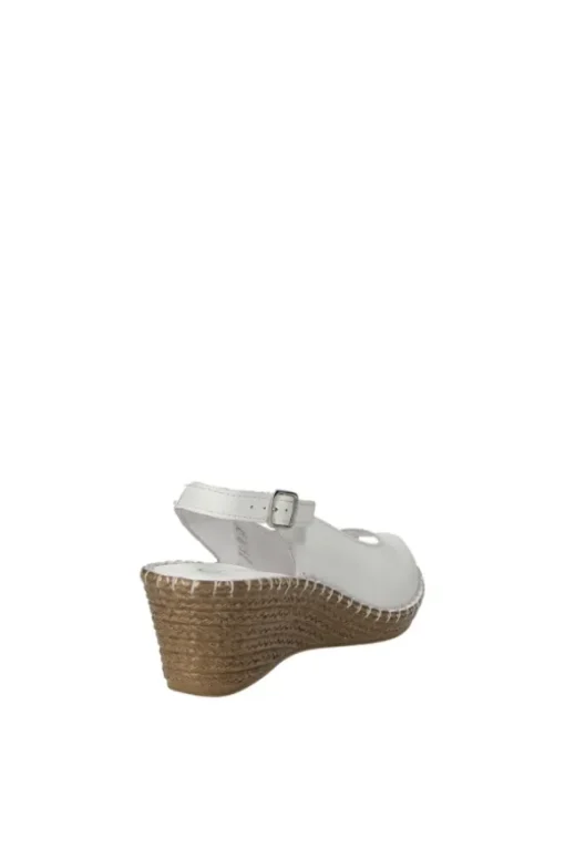 Greenhill Sandalo zeppa 15531 Bianco