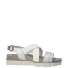 Igi e co Sandalo zeppa 56710 Argento