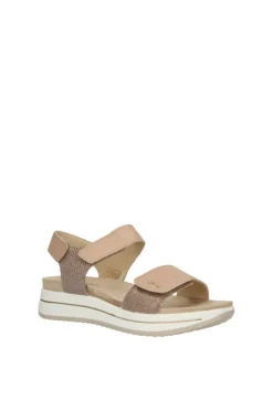 Igi e co Sandalo zeppa 76672 Beige