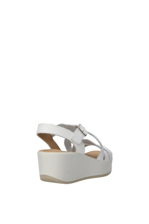 Igi e co Sandalo zeppa 56685 Bianco