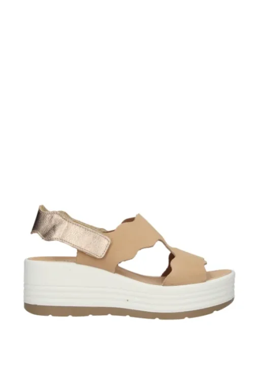 Igi e co Sandalo zeppa 76754 Castoro